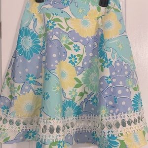 Vintage Lilly Pulitzer King Crab Skirt (Rare)